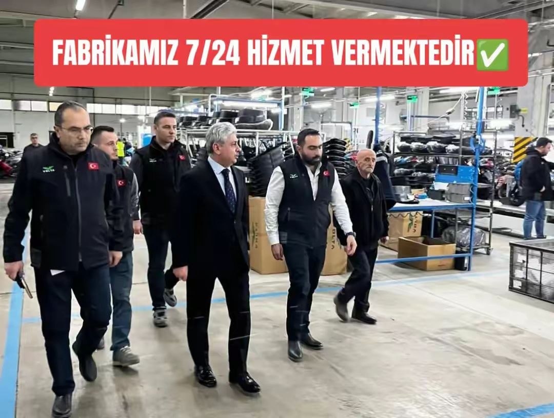 7/24 HİZMET VE ÜRETİM FAALİYETİMİZ