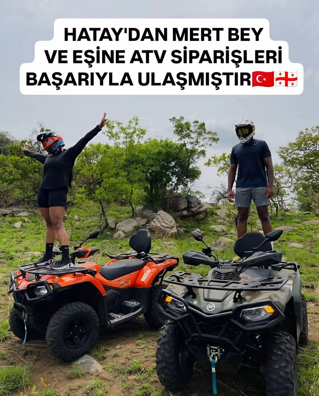 4X4 BENZİNLİ 1000 CC ATV TESLİMATI
