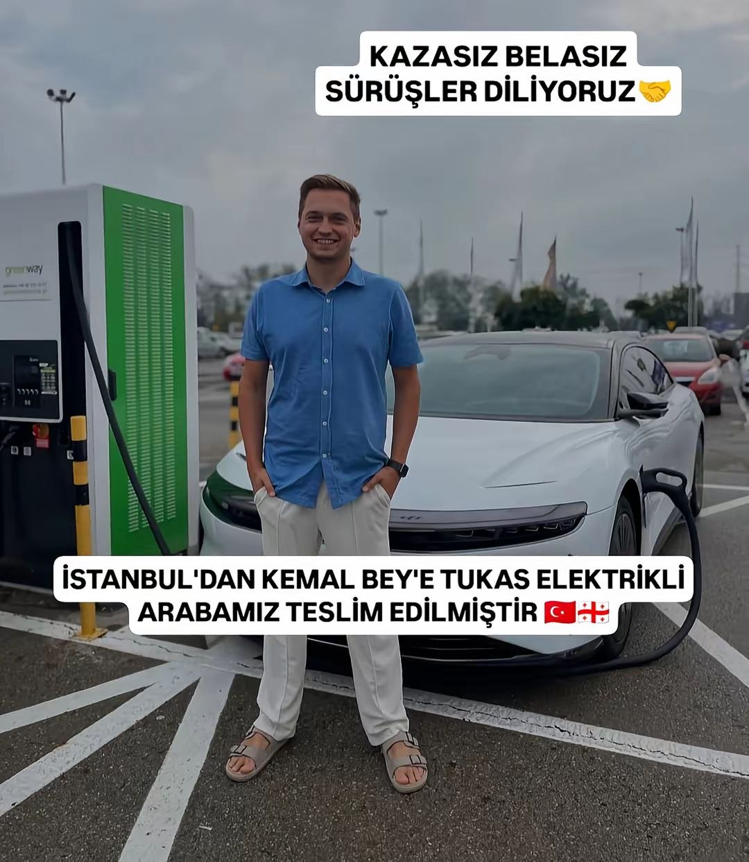 TUKAS ELEKTİRİKLİ ARAÇ TESLİMATI
