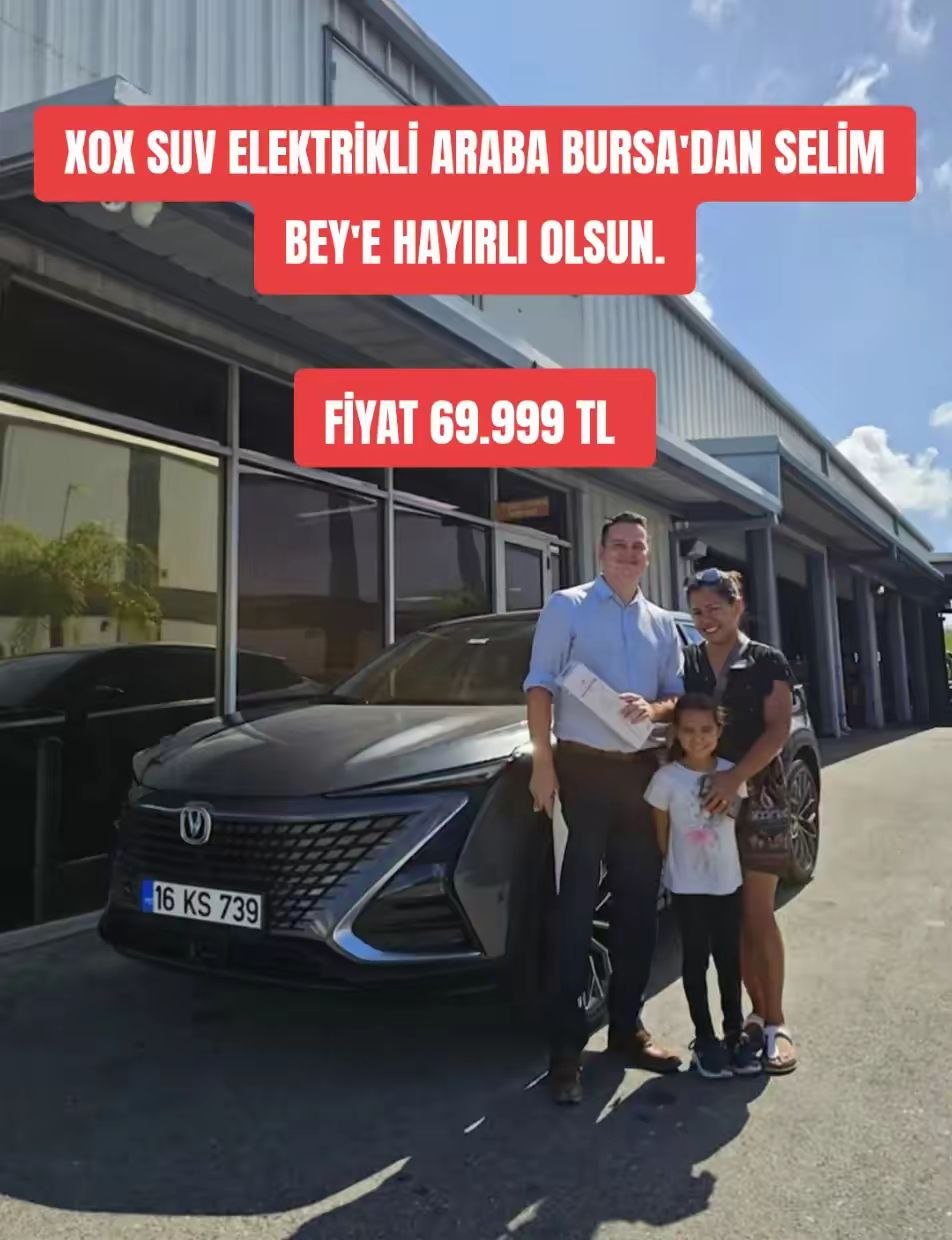 SAKLYORS XOX SUV ELEKTİRİKLİ ARAÇ TESLİMATI 7