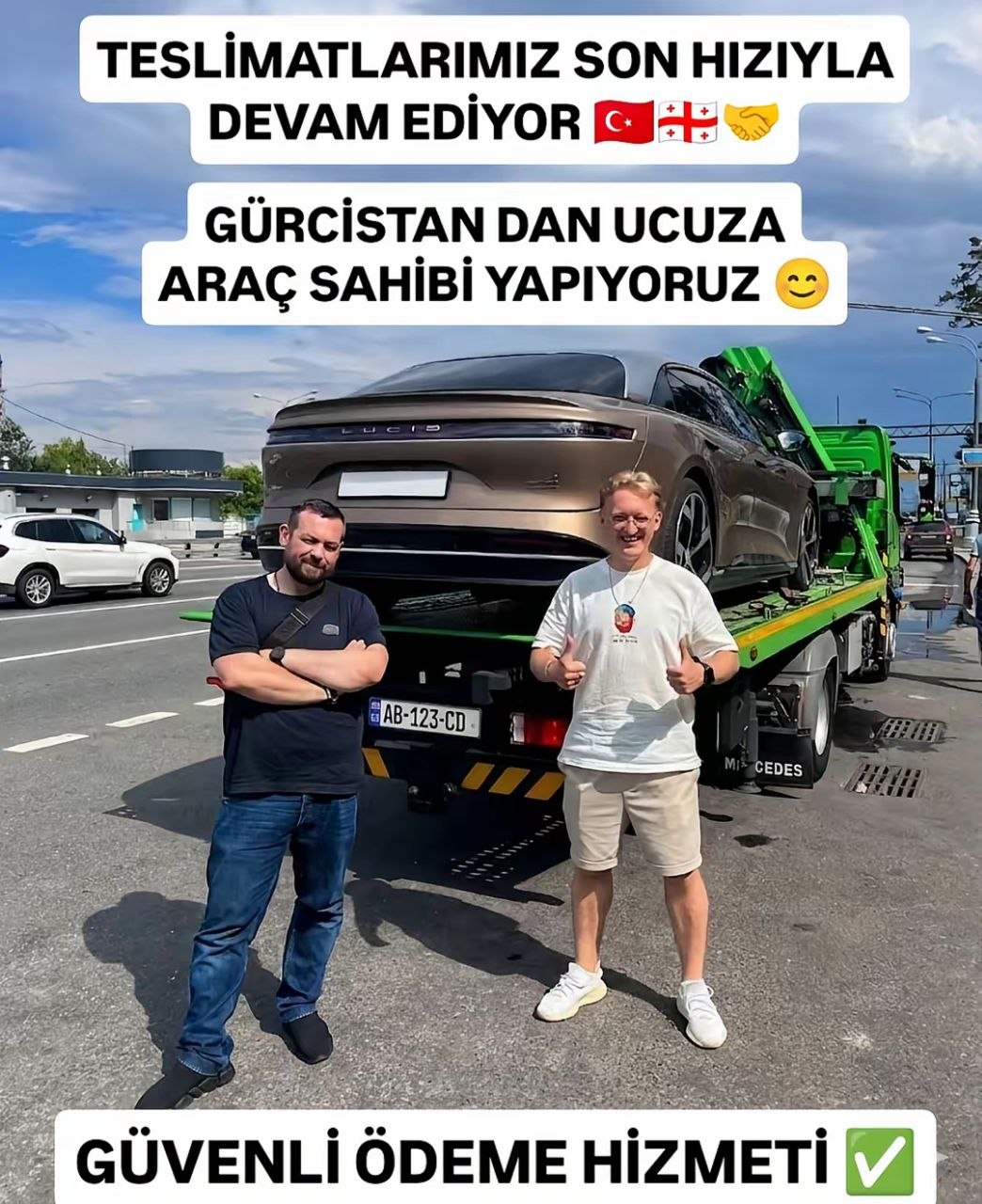 TESLİMATLAR YAPILIYOR