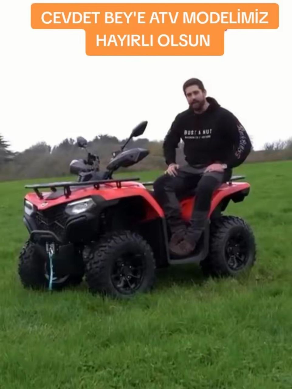 1000 CC BENZİNLİ 4X4 ATV TESLİMATI