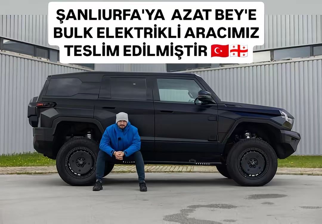BULK ELEKTİRİKLİ ARAÇ TESLİMATI