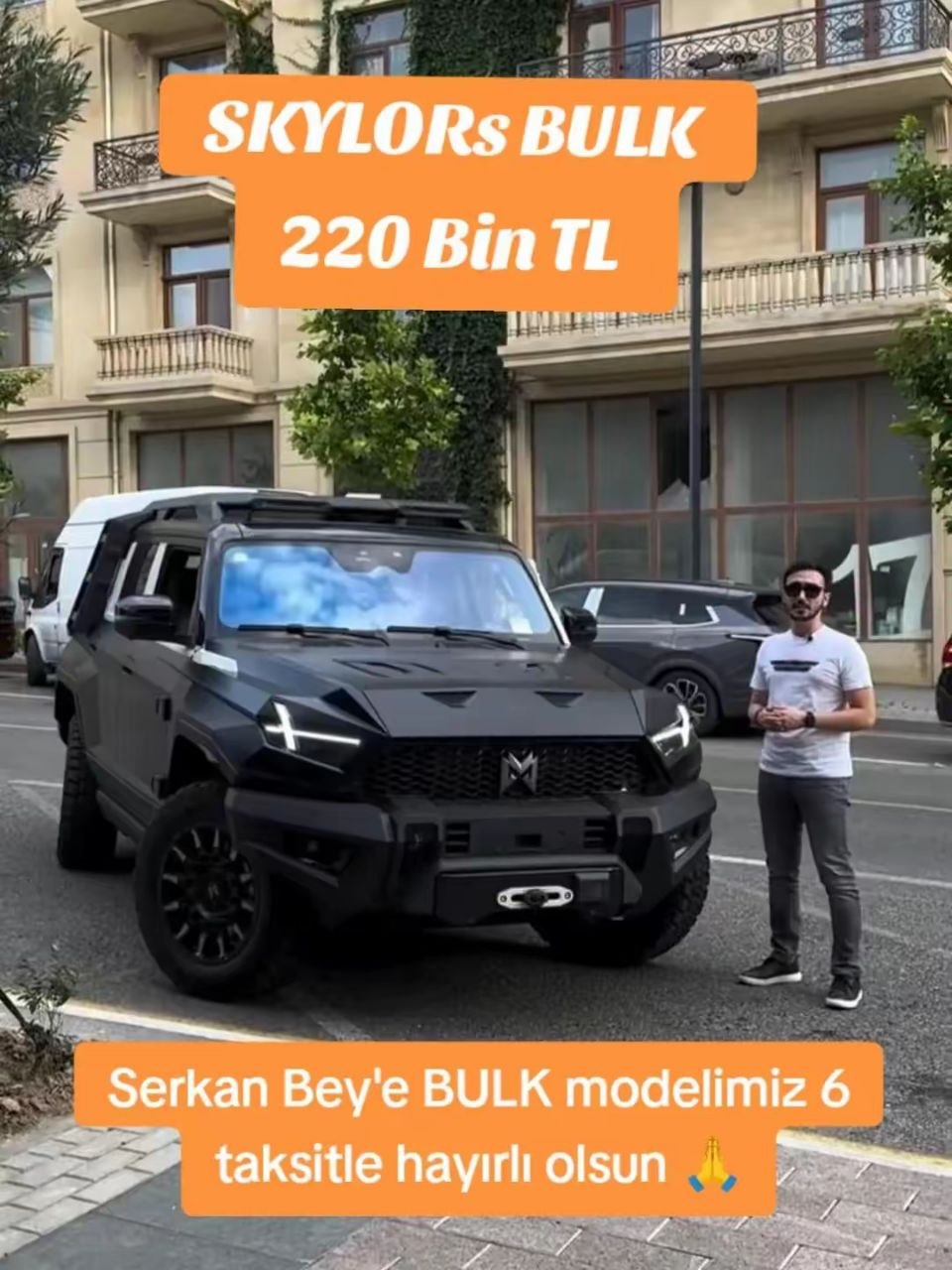 SAKLYORS BULK ARAÇ TESLİMATI