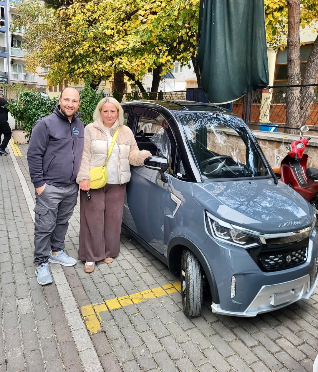 ARORA S1 ELEKTRİKLİ ARABA TESLİMATI